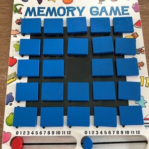 Melissa & Doug Memory Game Flip To Win Colors Numbers Shapes Zoo Fruit COMPLETE